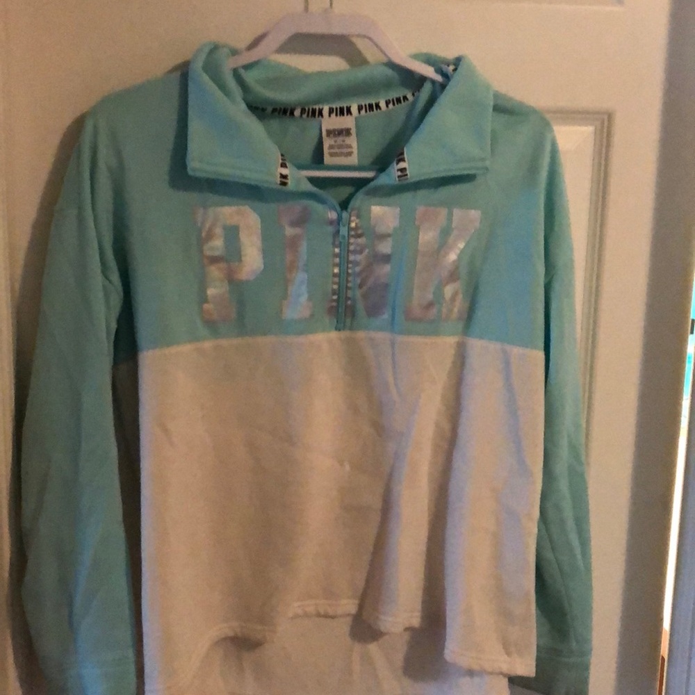 TRYING TO SELL SOON!! PINK  quarter zip pullover